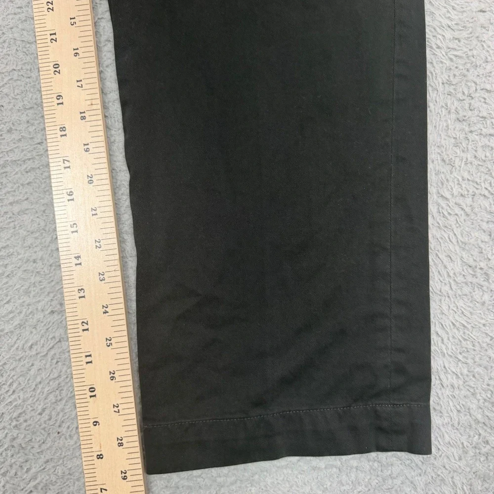 Vintage Polo Ralph Lauren Mens Preston Pant Black Cotton Chino Straight 34x30